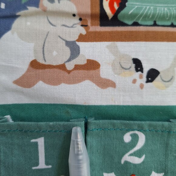 Avon Holiday Advent Calendar with Green and Red Accents - Picture 8 of 11